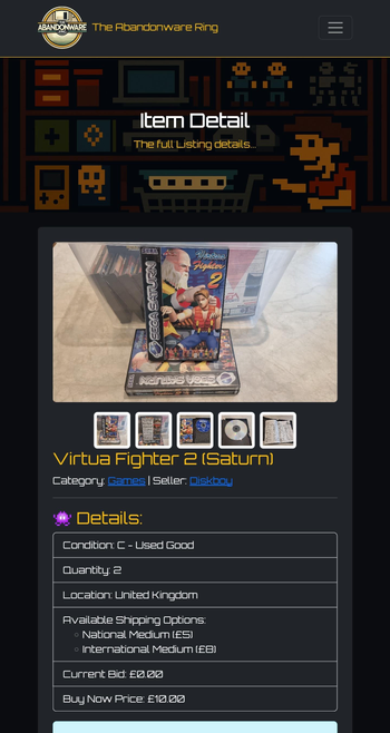 Classic Gaming Marketplace at Abandonware Ring