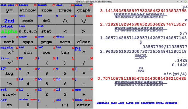 Calculator as described in text.