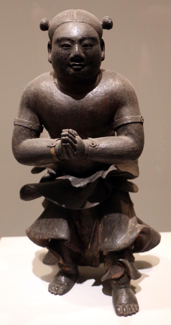 Statue of Zenzai-doji.