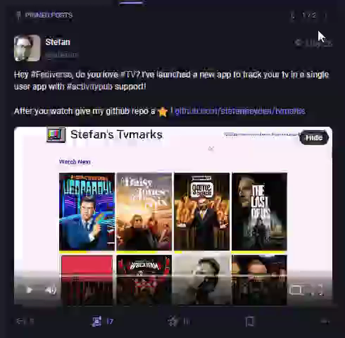 pinned post pagination