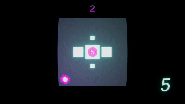 A short gameplay extract of Tiny life a game inspired by conway's game of life