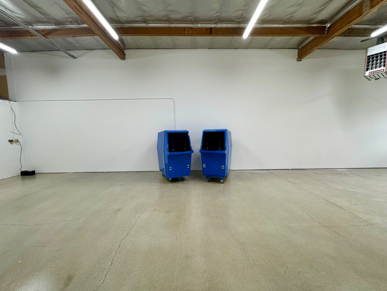 Galaxy game in a warehouse 