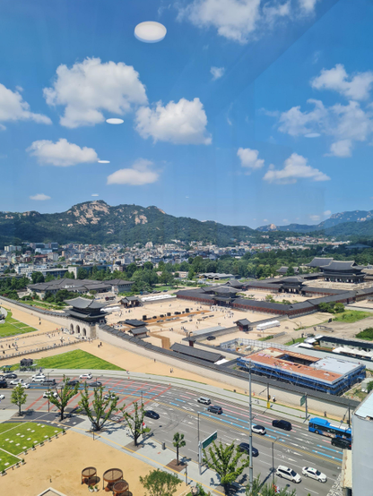 A view of Seoul old palace - 경복궁