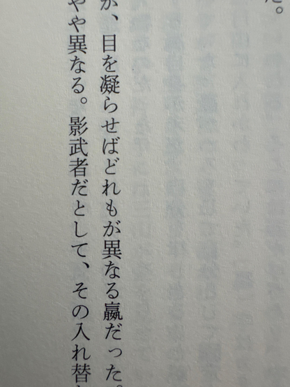 「目を凝らせばどれもが異なる嬴だった」