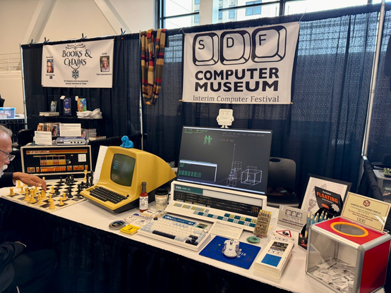 Our table at world con