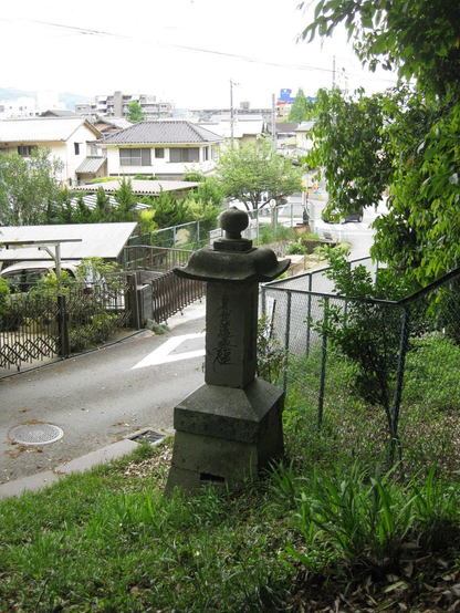 The grounds of Yusen-ji, now much diminished from its heyday.