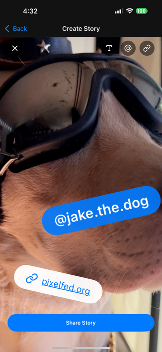 Pixelfed mobile composer