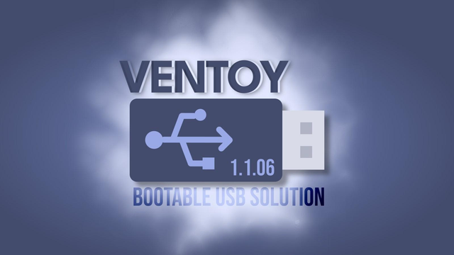 Ventoy 1.1.06, an open-source tool for creating a bootable USB drive to load multiple ISO files, adds TrueNAS Scale support, updates XFS, and fixes boot issues.