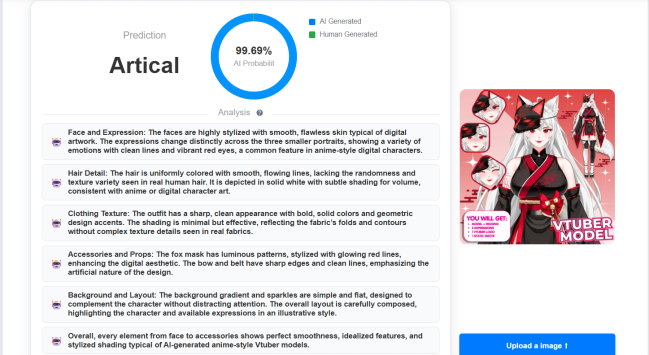 AI Vtuber model