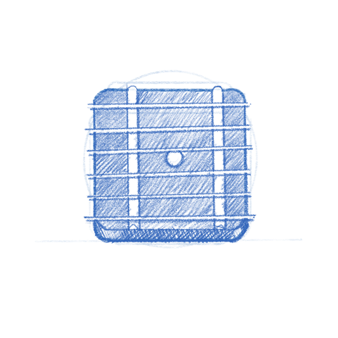 Tabs app icon sketch.