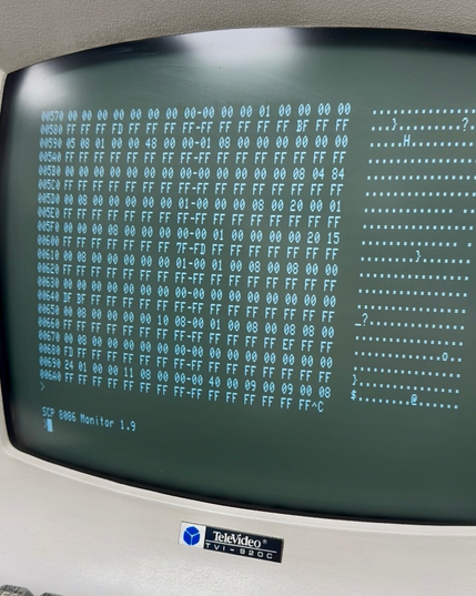 Debug output on the SCP S-1000 console