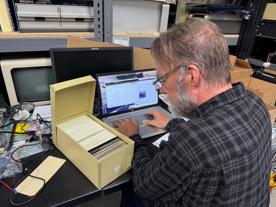 Indexing Multics microfiche