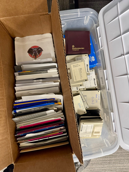 Unorganized floppies