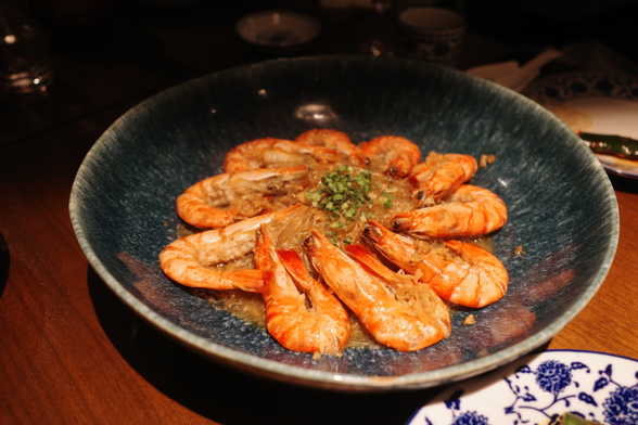 蒜蓉粉絲蒸蝦