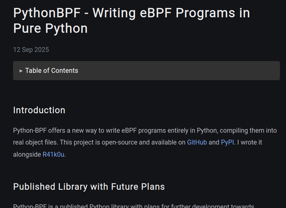 Screenshot from the top of the linked page