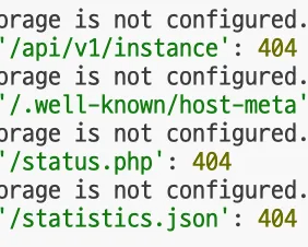 /api/v1/instance
/.well-known/host-meta
/status.php
/statistics.json