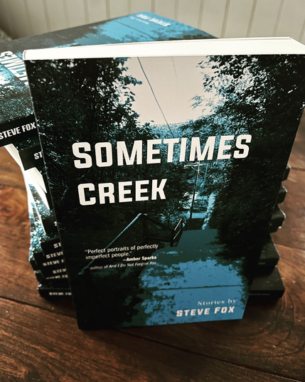 Cover image of Sometimes Creek, the book.