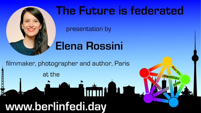 A picture from the speaker Elena Rossini.