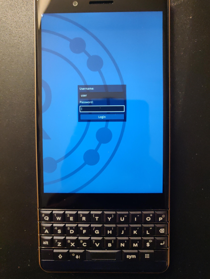 Redox OS on a Blackberry KEY2 LE