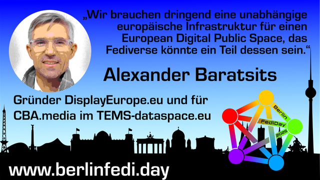 Ein Photo vom Speaker Alexander Baratsits