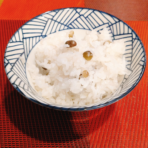 むかご飯の写真