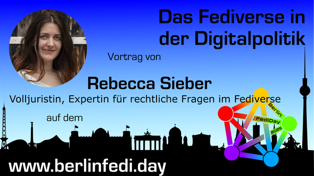 A picture from the speaker Rebecca Sieber