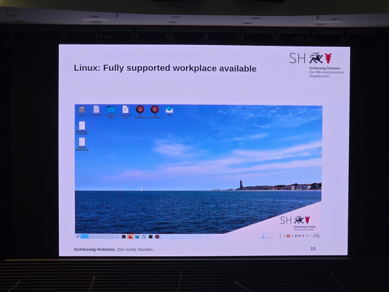 Picture of SH's Linux desktop