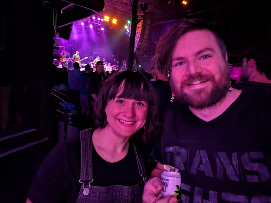 Katie and me at a concert!