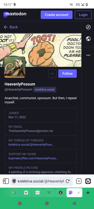 User can be seen when the address is used directly in a browser