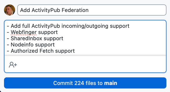 Add ActivityPub Federation