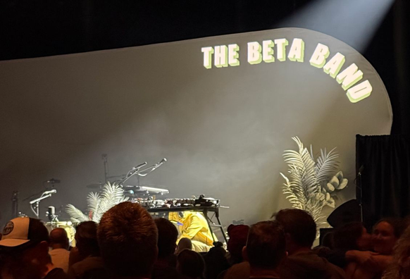 The Beta Band stage and set