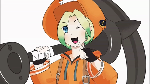 Lulz dressed like May from Guilty Gear Strive Fangif by: https://twitter.com/_dancerwinter