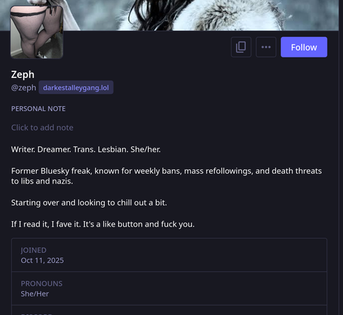 The date of when this screenshot was taken was October 11, 2025, which is also the same day the account was created (this is a repost of an original post)