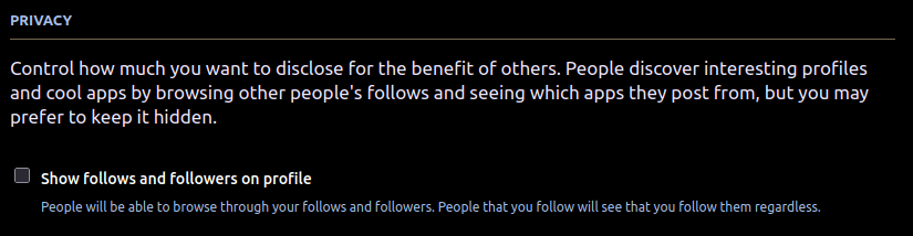 Mastodon Settings -> Public Profile -> Privacy

Privacy: 
[unticked box] Show follows and followers on profile
People will be able to browse through your follows and followers. People that you follow will see that you follow them regardless.

