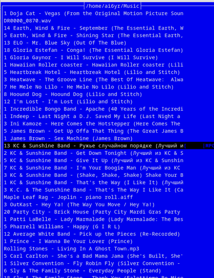LG 1 Doja Cat - Vegas (From the Original Motion Picture Soun LLU LY R 14 Earth, Wind & Fire - September (The Essential Earth, W 5 Earth, Wind & Fire - Shining Star (The Essential Earth, 13 ELO - M. Blue Sky (Out Of The Blue) 18 Gloria Estefan - Congal (The Essential Gloria Estefan) 1 Gloria Gaynor - I Will Survive (I Will Survive) 1 Hawaiian Roller coaster - Hawaiian Roller coaster (Lili 5 Heartbreak Hotel - Heartbreak Hotel (Lilio and Stitch) 3 Heatwave - The Groove Line (The Best O Heatwave: Alwa 7 He Mele No Lilo - He Mele No Lilo (Lilio and Stitch) & Hoound Dog - Hoound Dog (Lilio and Stitch) 12 I'm Lost - I'm Lost (Lilio and Stitch) 1 Incredible Bongo Band - Apache (4@ Years of the Incredi 1 Indeep - Last Night a D.J. Saved My Life (Last Night a 3 Ini Kamoze - Here Comes the Hotstepper (Here Comes The 5 James Brown - Get Up Offa That Thing (The Great James B 1 James Brown - Sex Machine (James Brown) 13 KC & Sunshine Band - Pyxve Cryaiinow nopagke (lywwwi . |1 2 KC & Sunshine Band - Get Down Tonight (flysunit us KC & S 5 KC & Sunshine Band - Give Tt Up (flywuwit u3 KC & Sunshin 7 KC & Sunshine Band - I'm Your Boogie Man (/lyuuuii u3 KC 3 KC & Sunshine Band - (Shake, Shake, Shake) Shake Your B 1 KC & Sunshine Band - That's the Way (I Like It) (Mlywuwit 3 K.C. & The Sunshine Band - That's The Way I Like It (Ca Maple Leaf Rag - Joplin - piano 