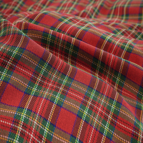 A 3d tartan fabric
