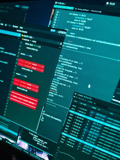 Pseudo hacker TV nonsense featuring Python code