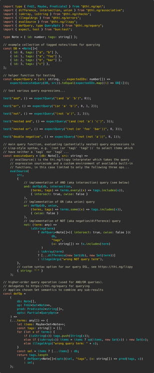 Syntax highlighted TypeScript sourcecode of the linked code example...
