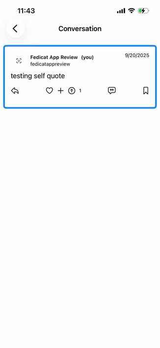 the post with the post removed