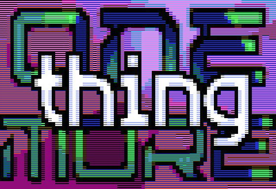 Capture of the "One More Thing" demo.