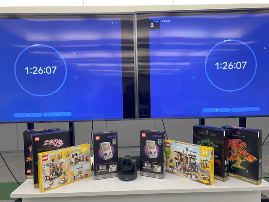 Remaining time to build one of the 2 challenges = 1:26:07