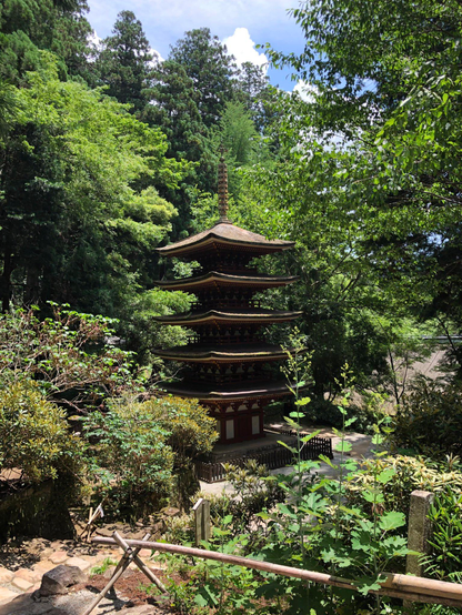 #Pagoda, Muro-ji, #Japan.
#BuddhistArt #Buddhism