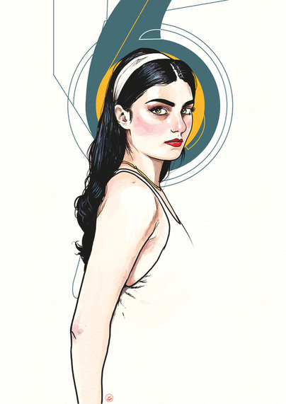 Portrait of Zoïa Mossour