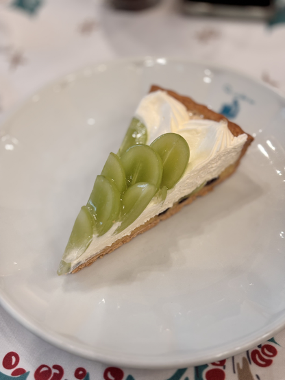 シャインマスカットのタルト