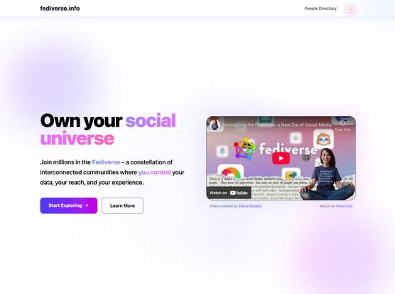 Activitypub for the public