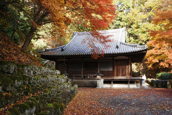 Otagi Nenbutsu-ji's main hall.