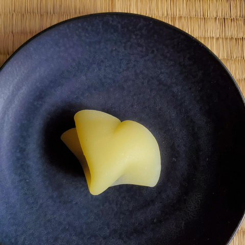 Ginkgo leaf inspired sweet.