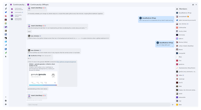 The same screenshot as before, but in light mode