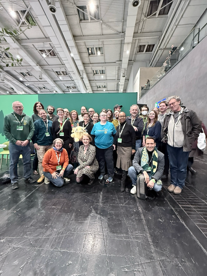 Menschen aus dem grünen Fediverse auf der #BDK2025