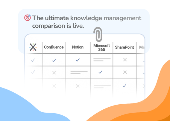 @ The ultimate knowledge management
comparison is live.